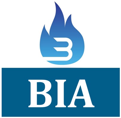 Liberty Dumpster Fort Worth BIA badge